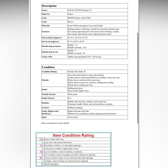 Louis Vuitton Monogram Canvas Rolling Suitcase - Picture 16 of 16